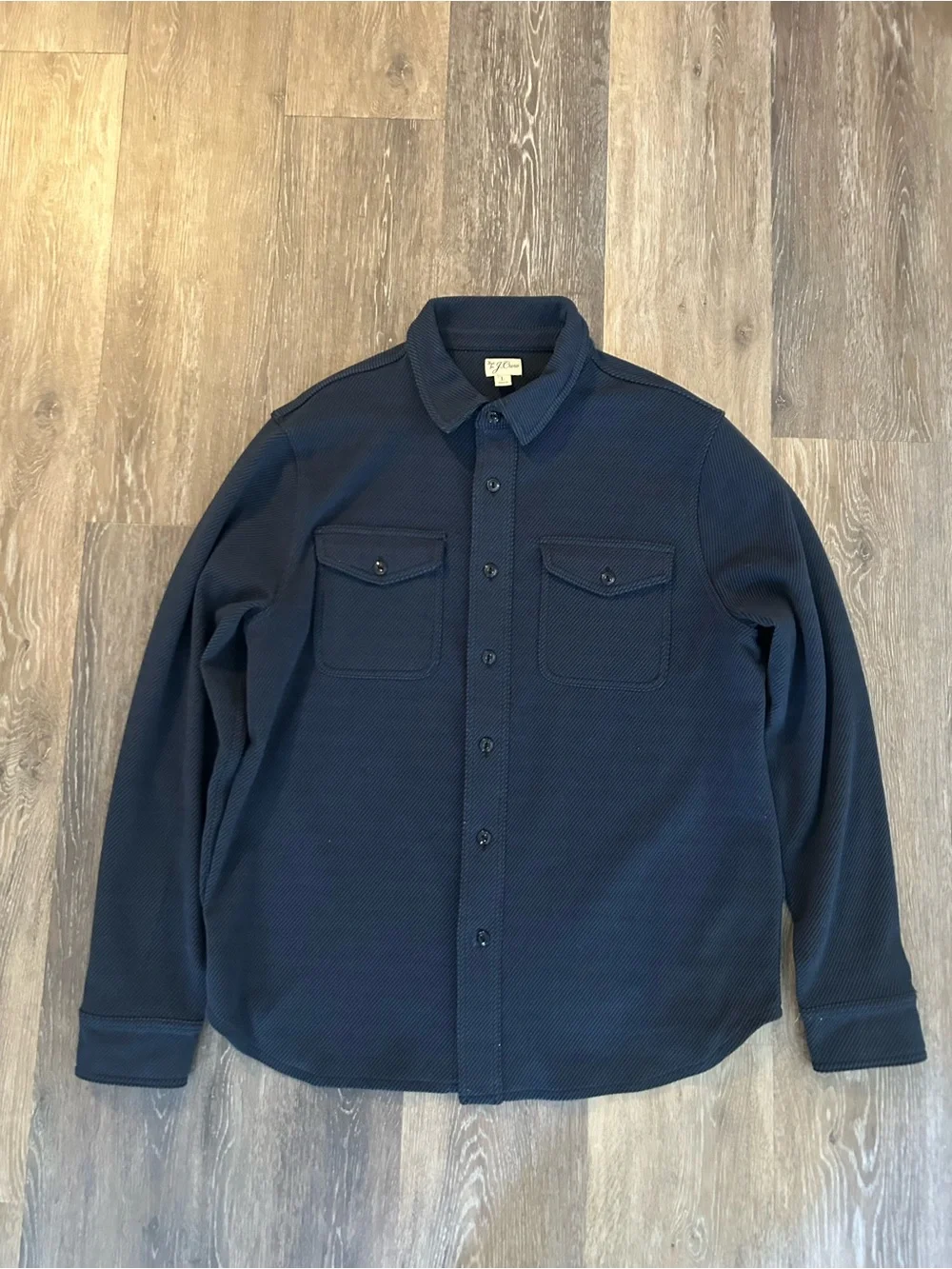 J.Crew Shirt Jacket in Navy